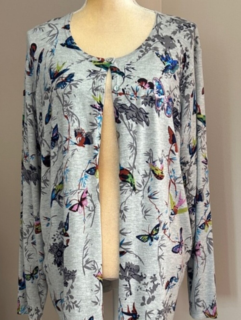 EUC Quacker Factory Cardigan (size 1X)